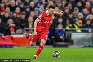 英超-若塔一剑封喉 利物浦1-0埃弗顿以12分优势领跑