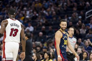 热火今日票价比接下来五场总和还贵 库里因伤缺阵